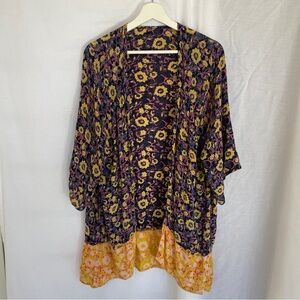 BILLABONG Dazed Dreamer Kimono Midnight M/L